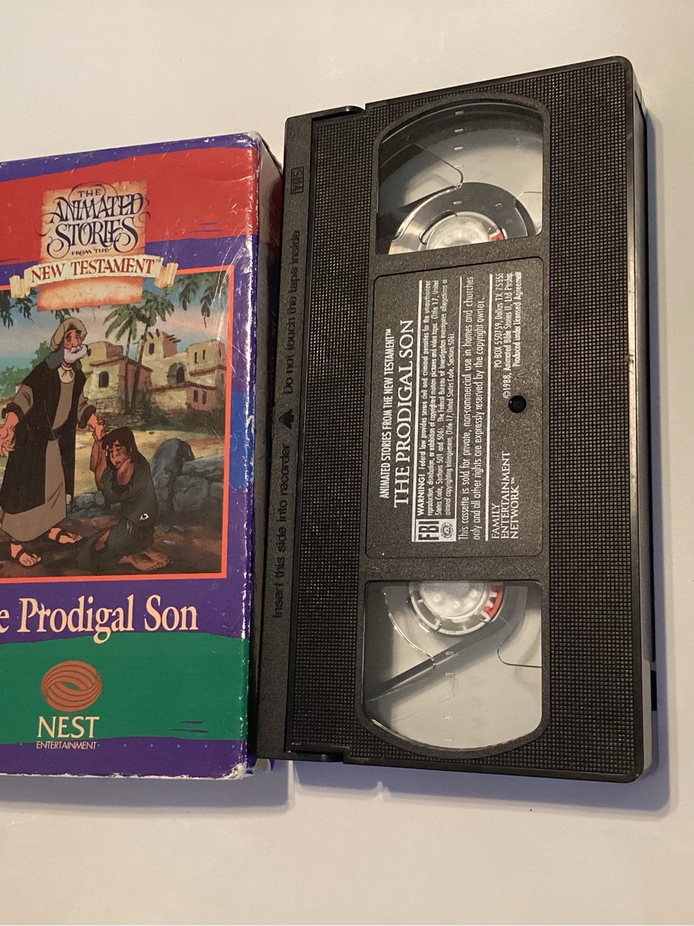NEST Fragrances Black VHS Tape with Colorful Sleeve